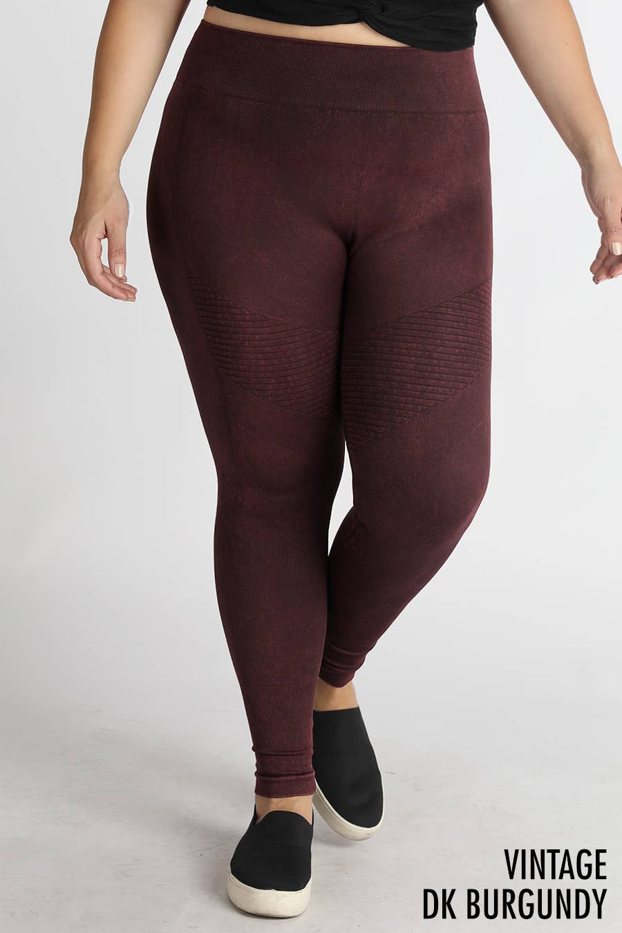 Plus Vintage Moto Leggings | FINAL SALE