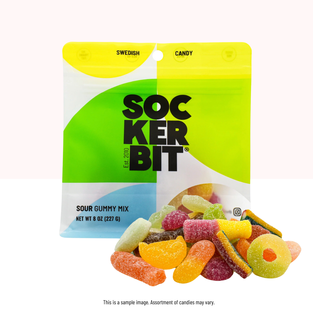 Sour Mix Swedish Candy Bag
