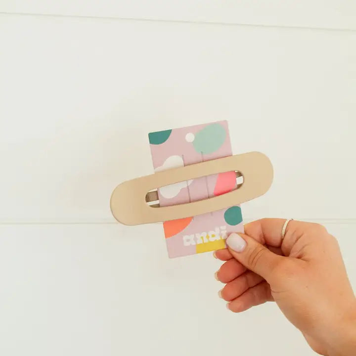 Oversized Flat Claw Clip