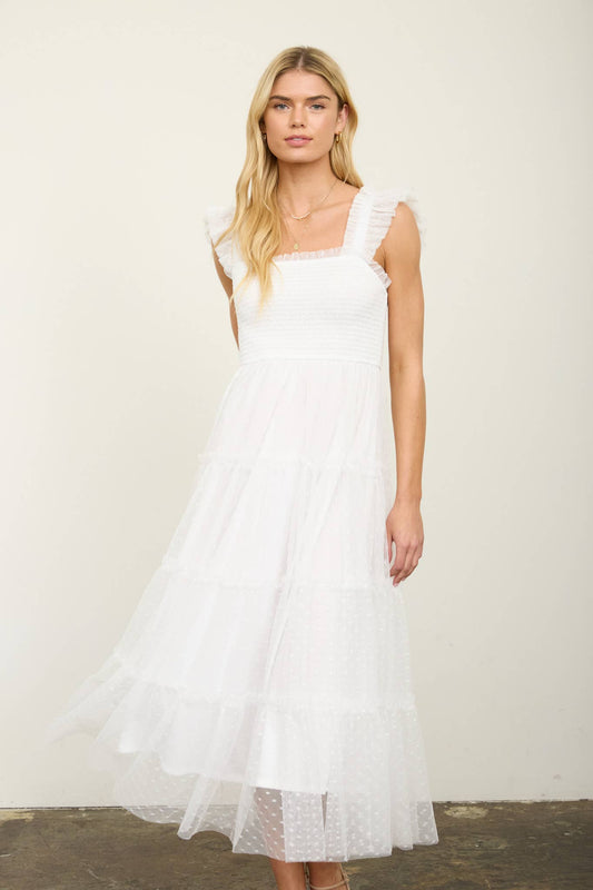 Dot Darling Midi Dress