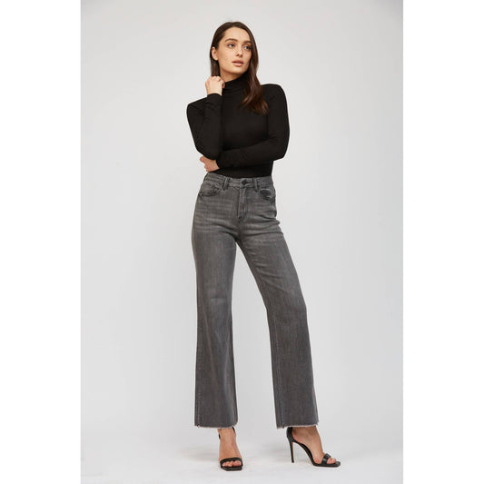 Super High Wide Leg Jeans | Mica Denim