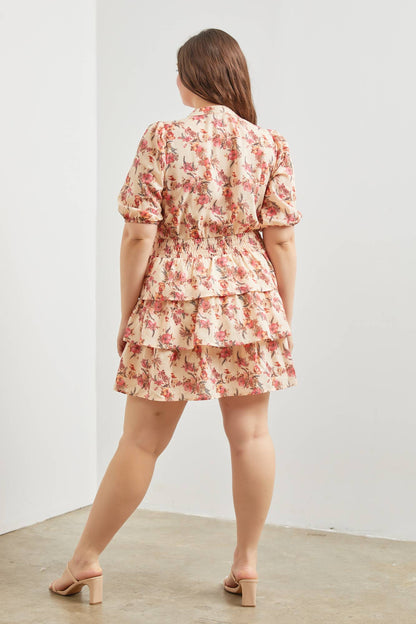 Plus Floral Dress | FINAL SALE