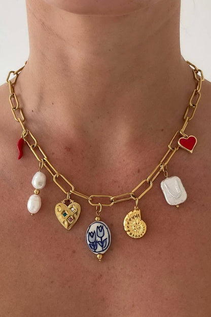 Charm Link Necklace