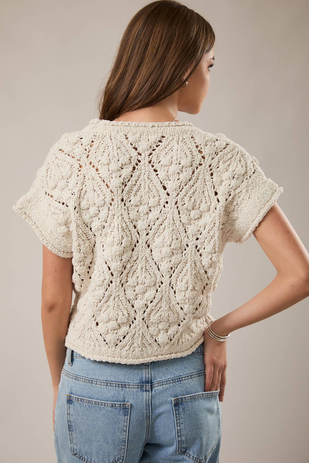 Shoulder Sweater Top