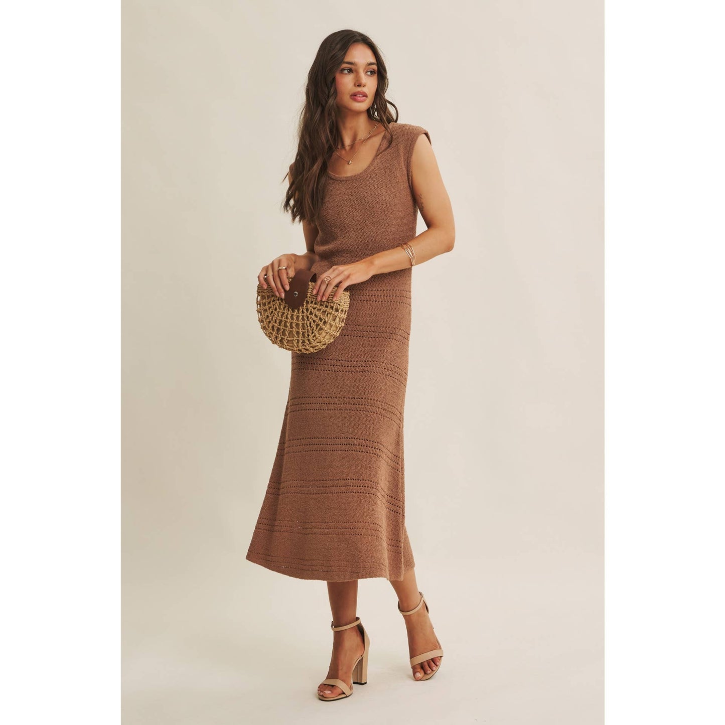 Coastal Knit Midi Dress