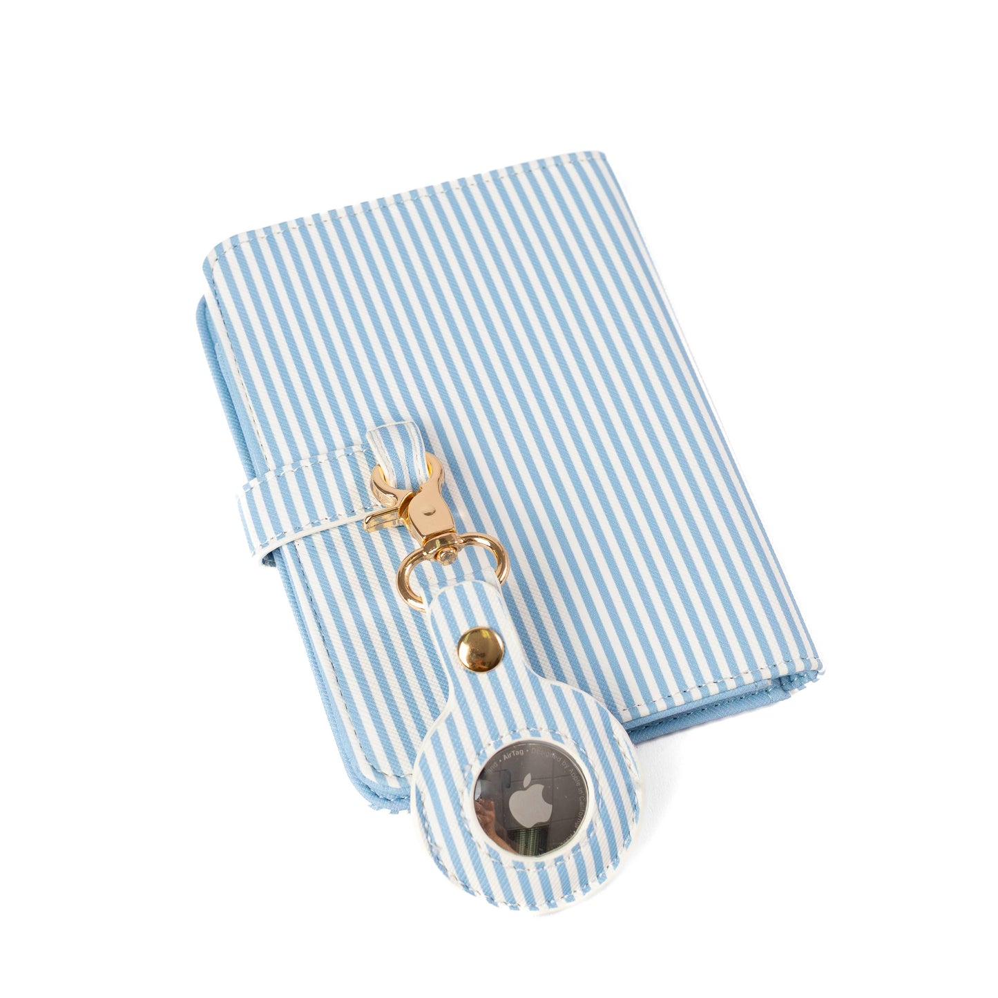 Blue Stripes Passport Cover