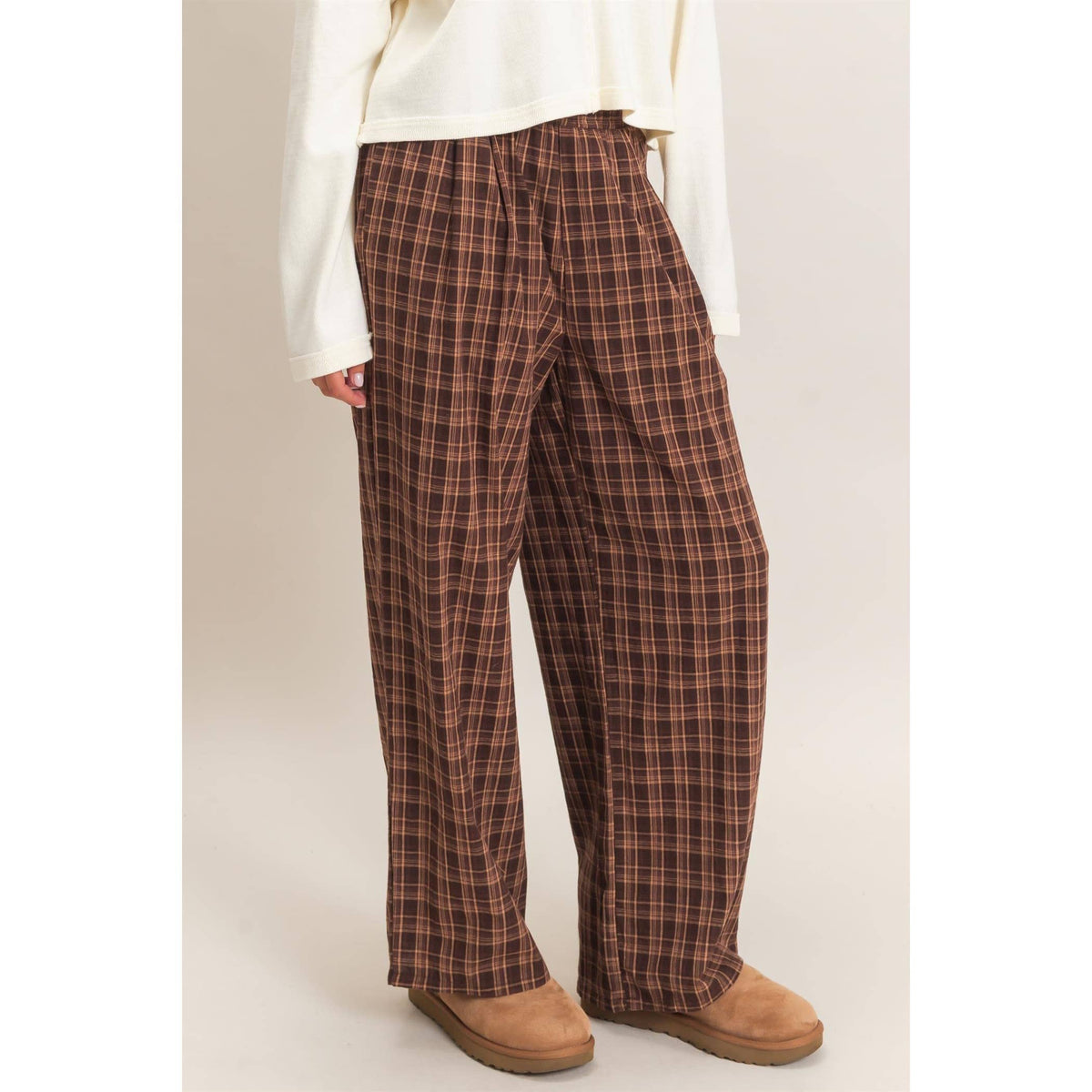 Slow Days Plaid Pants