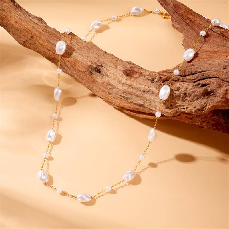 Seaside Pearl Necklace