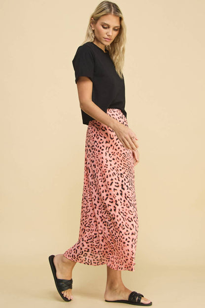 Animal Print Midi Skirt | FINAL SALE