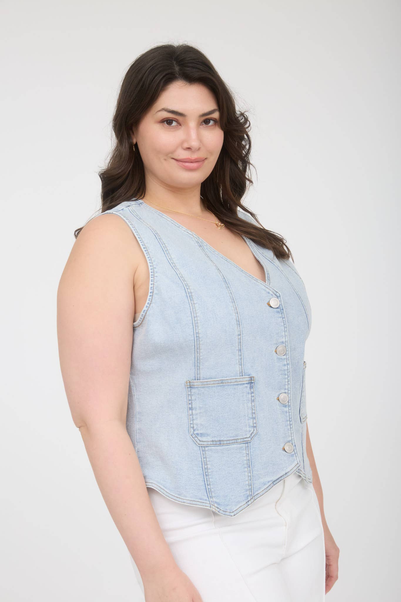 Plus Americana Denim Vest