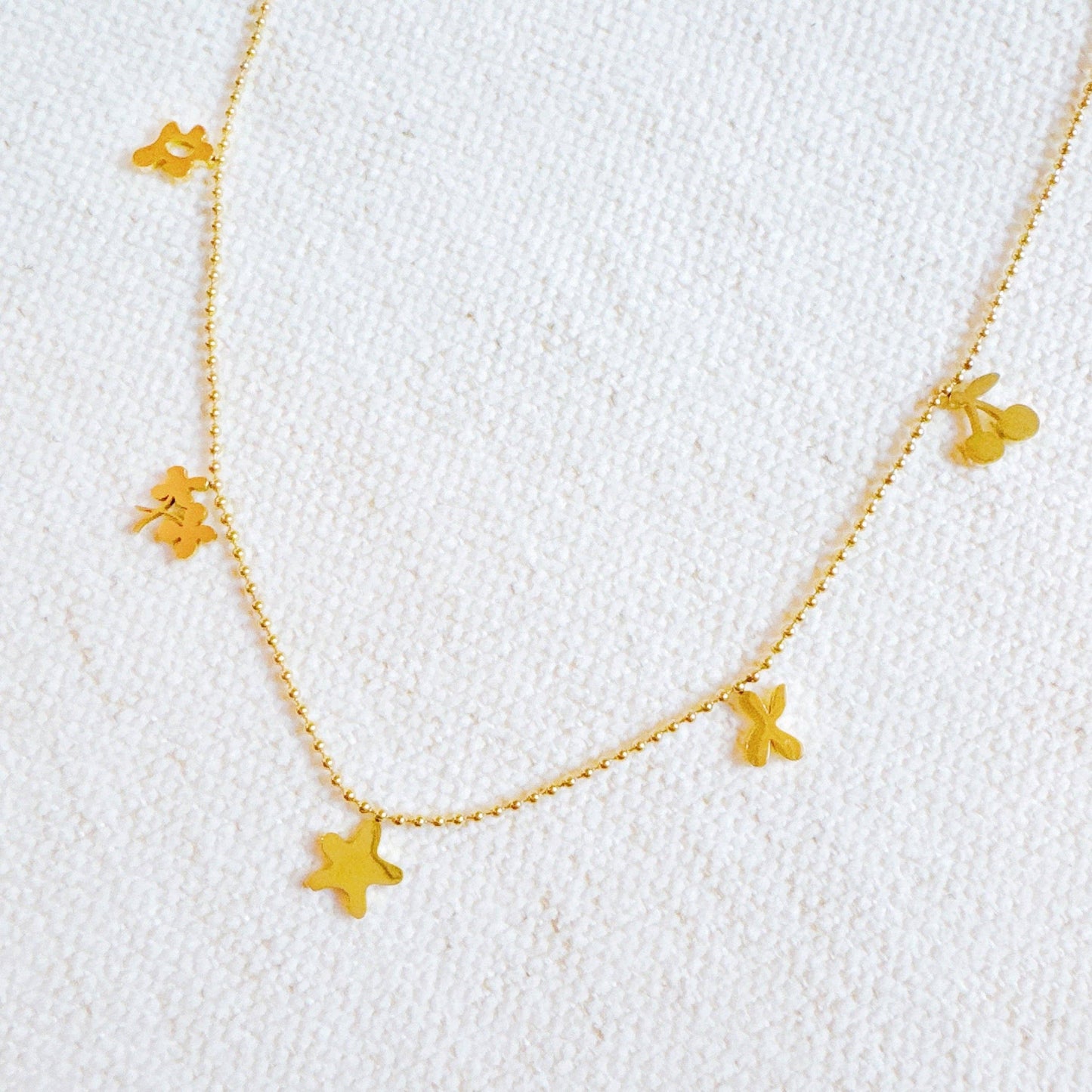 Lucky Picks Charm Chain Necklace