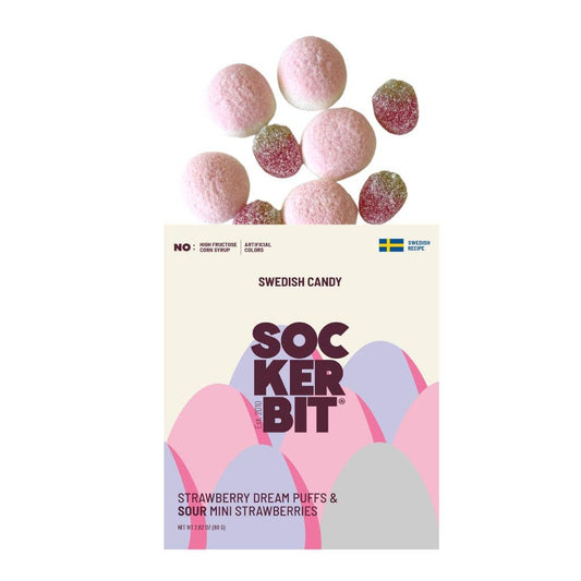 Sweet & Sour Strawberry Field Swedish Candy