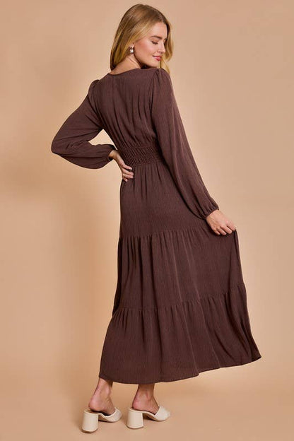 Taylor Long Sleeve Maxi Dress