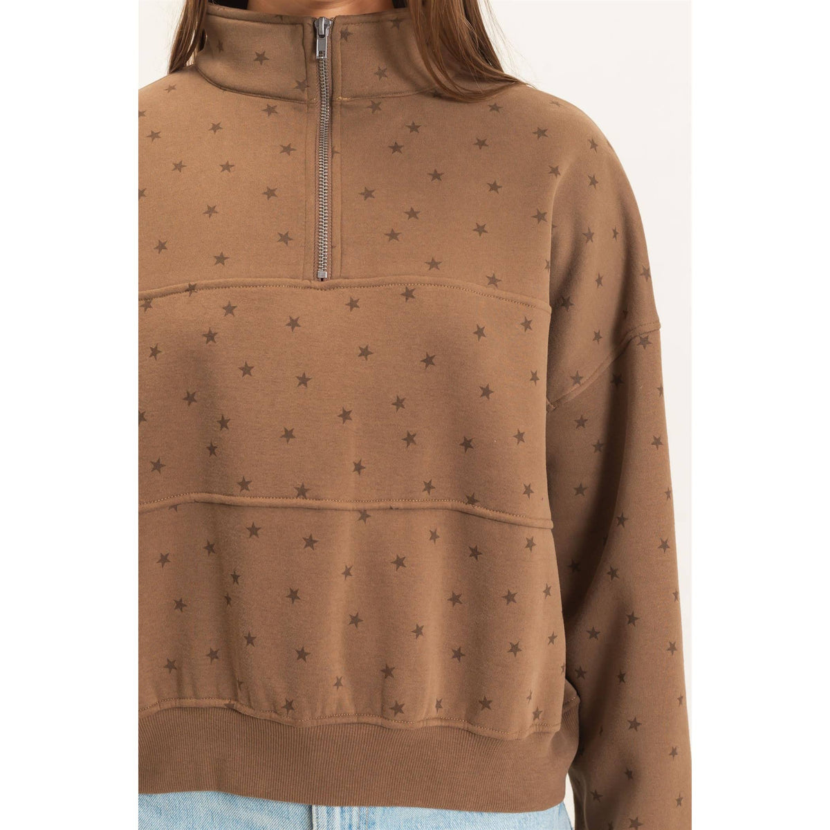 Starstruck Zip-Up Sweatshirt