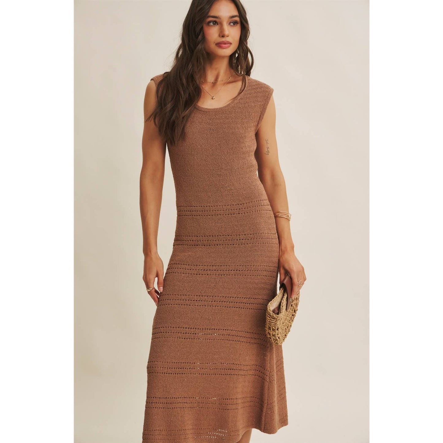 Coastal Knit Midi Dress