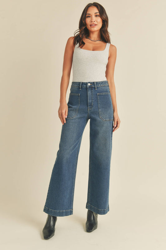 JBD Eve Utility Pant | Dark Denim