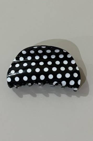 Polka Dot Hair Clips