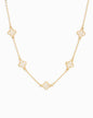 Clover Station Necklace