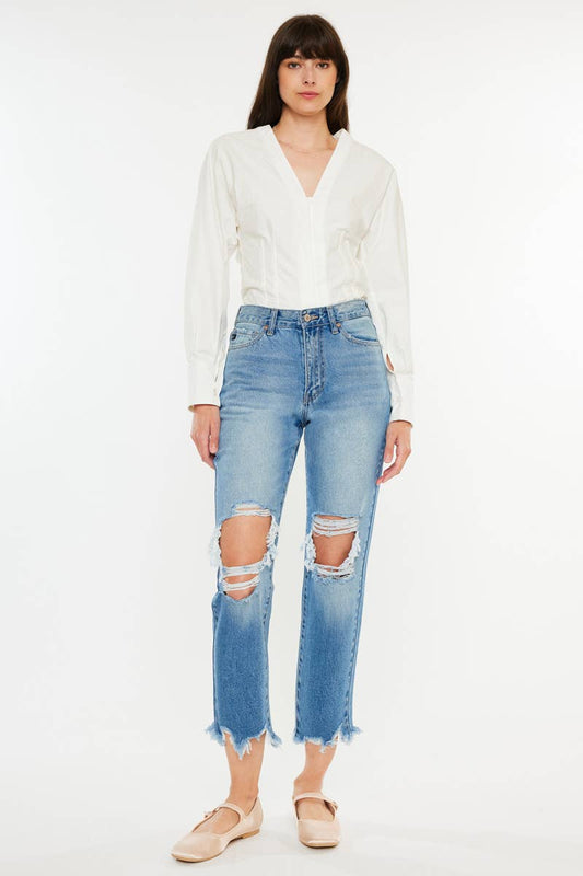 Mom Jeans | Medium Denim