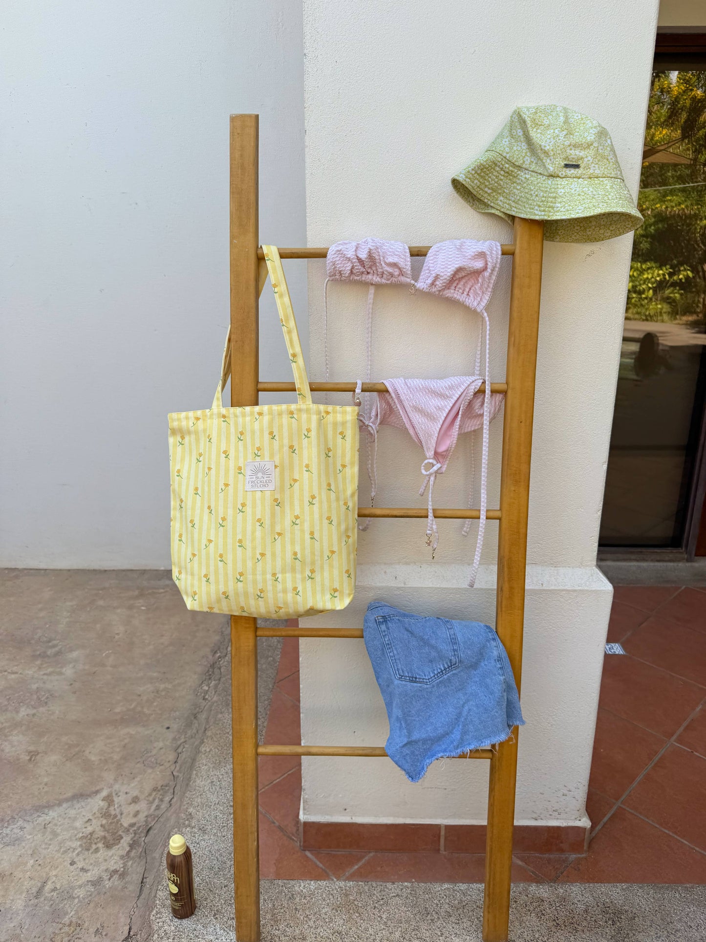 Lemon Blossom Tote Bag