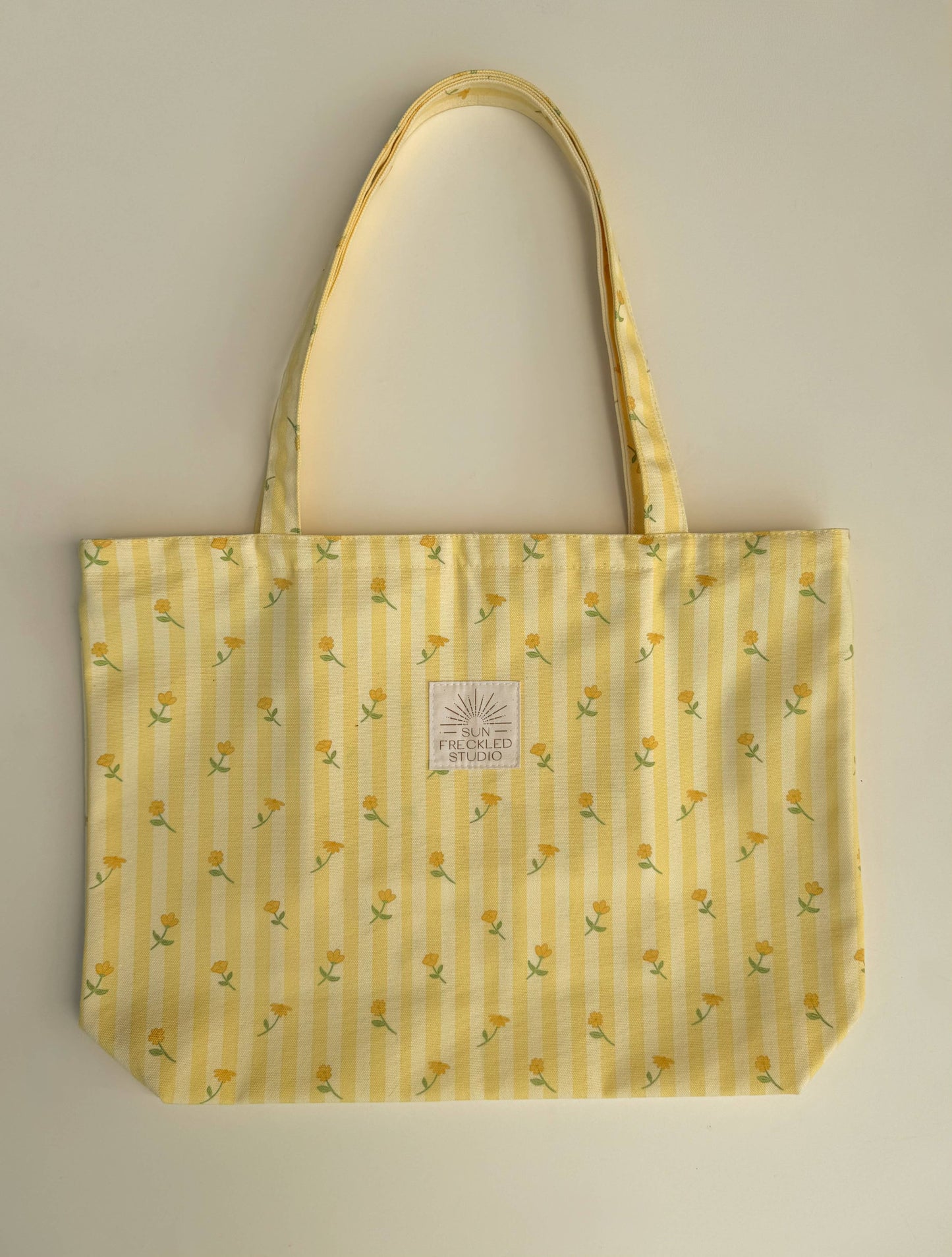 Lemon Blossom Tote Bag