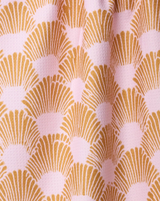 Royal Scallop Tea Towel
