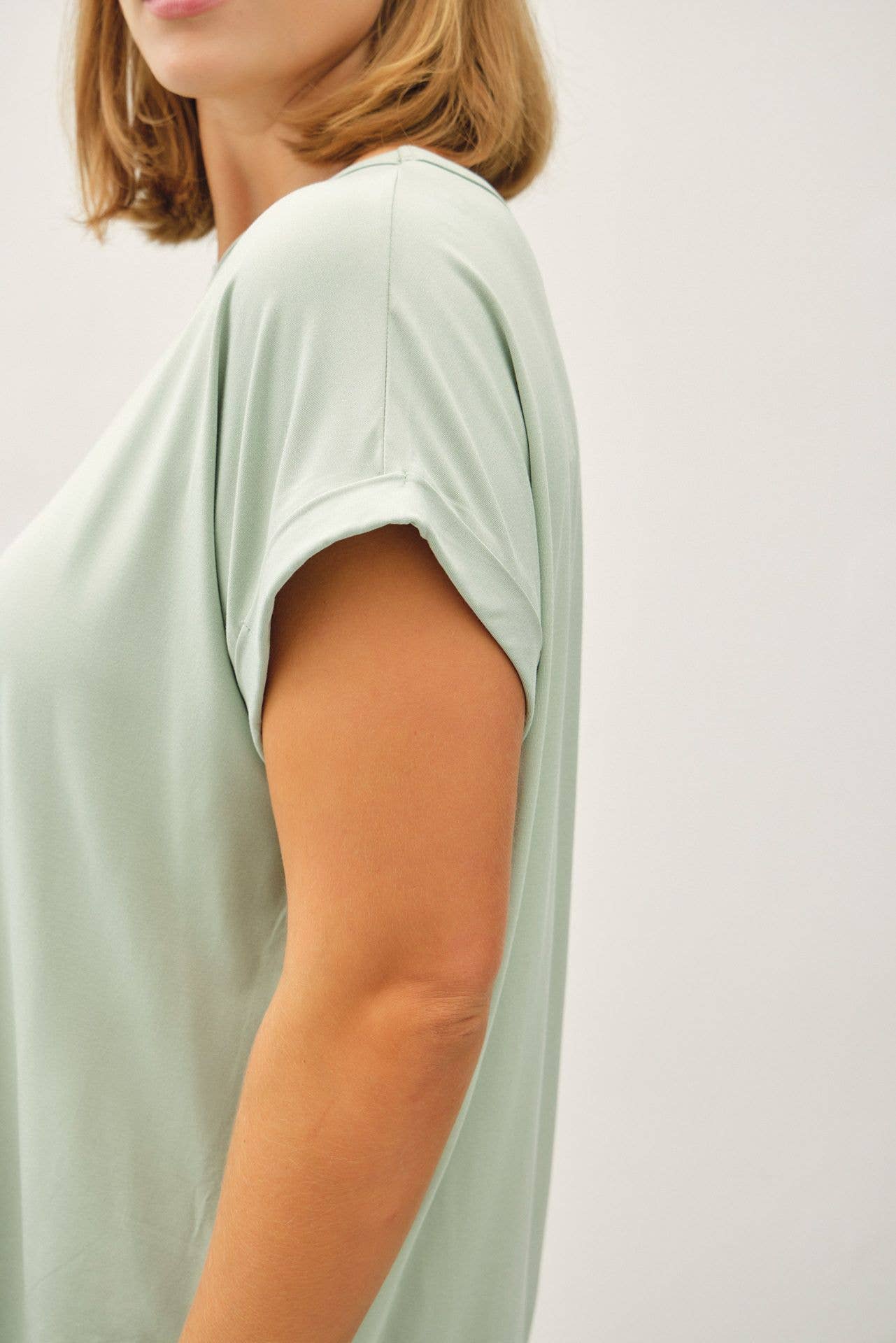 Plus Bamboo Kylen Tee