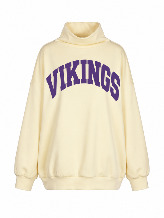 **PRE-ORDER** VIKINGS Mockneck Oversized Sweatshirt