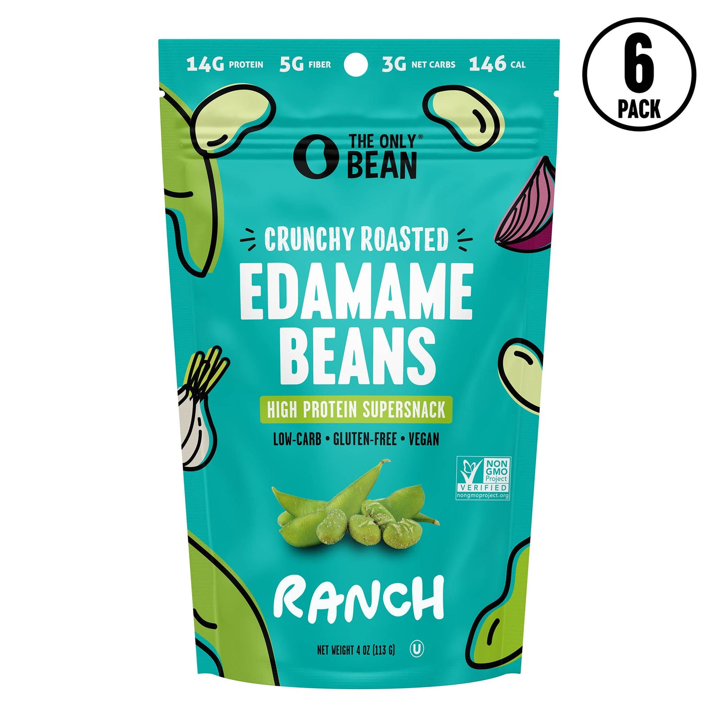 Crunchy Roasted Edamame Ranch - 4oz