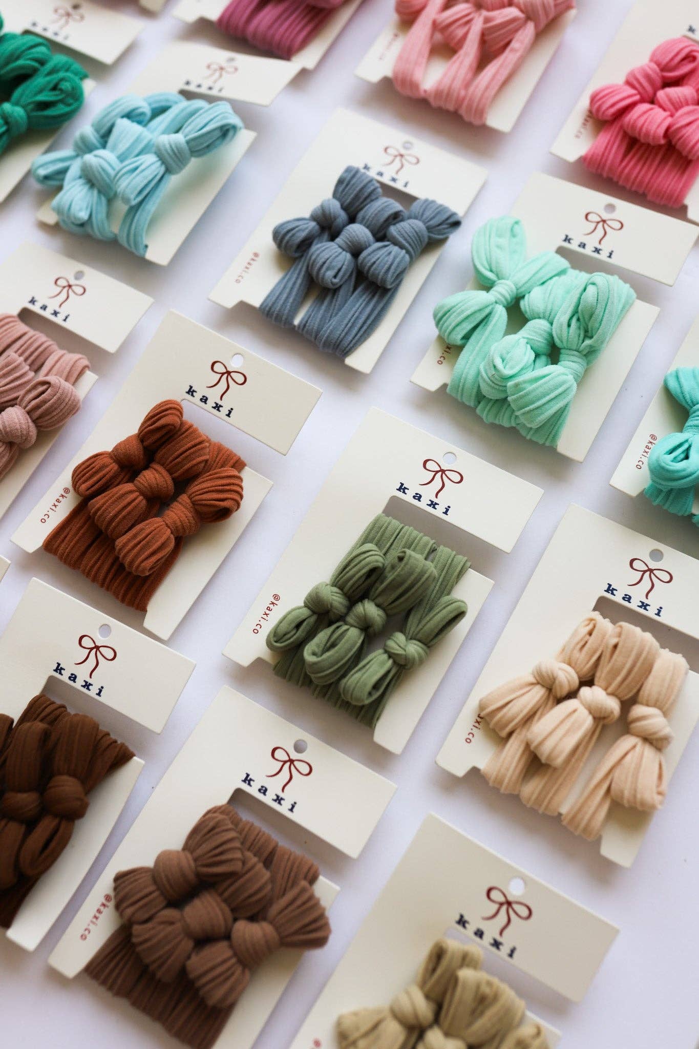 KAXI Bow Slick Back Hair Ties
