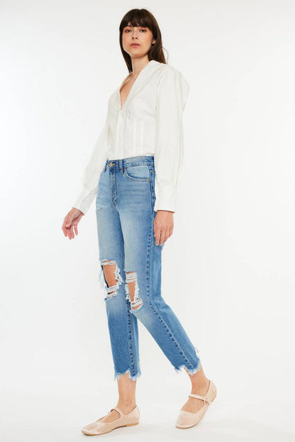 Mom Jeans | Medium Denim