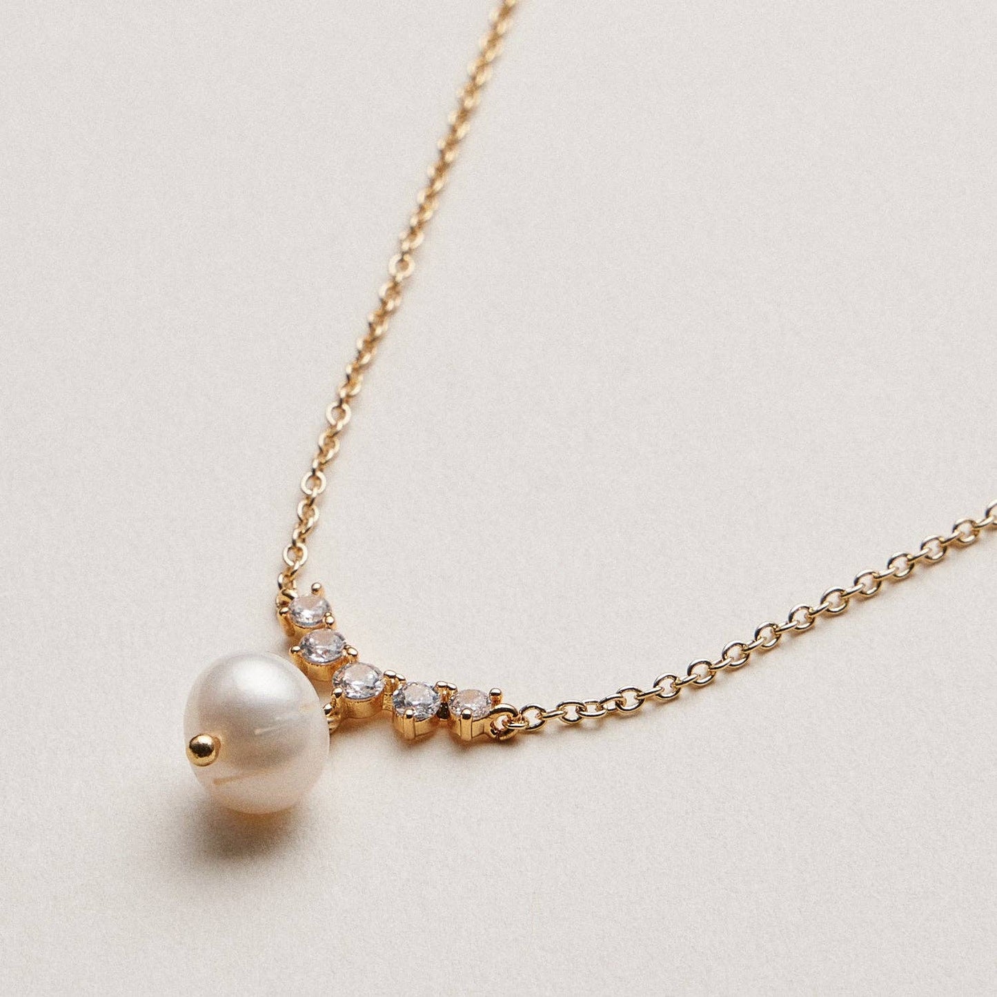 Pearl Halo Necklace