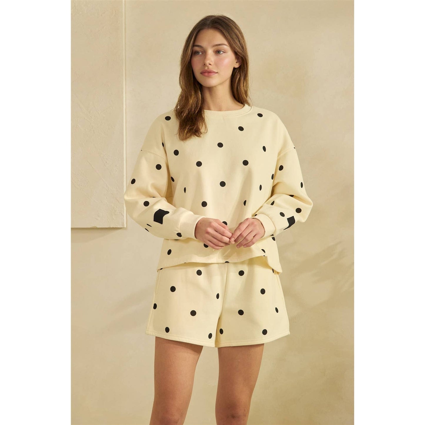 Polka Dot Lounge Shorts