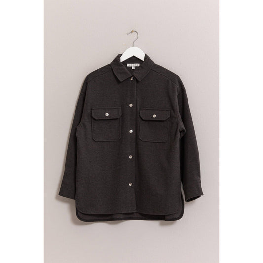 Brushed Wool-Like Shacket