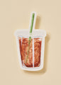 Iced Coffee Sticker