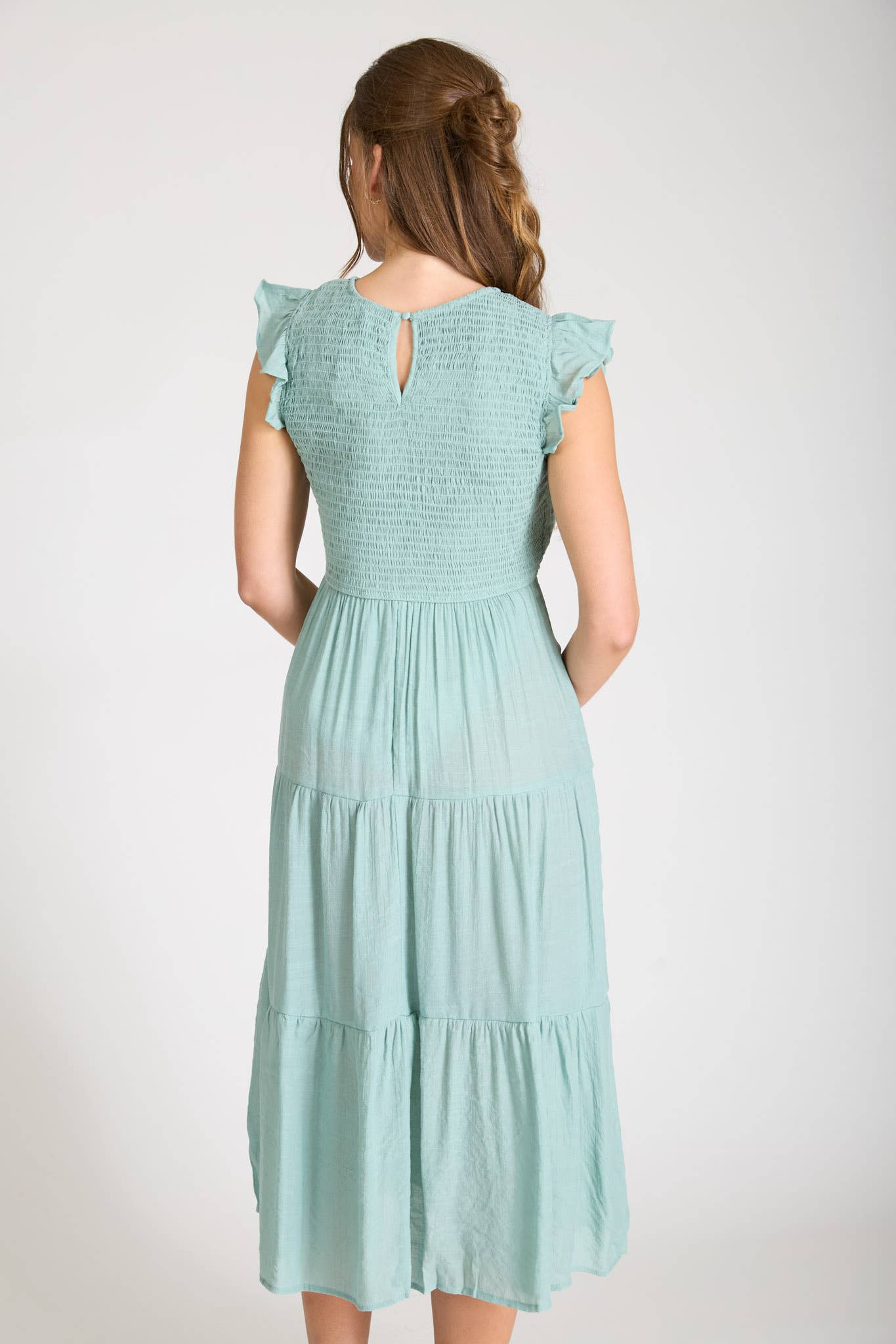 Simply Sweet Tiered Midi Dress
