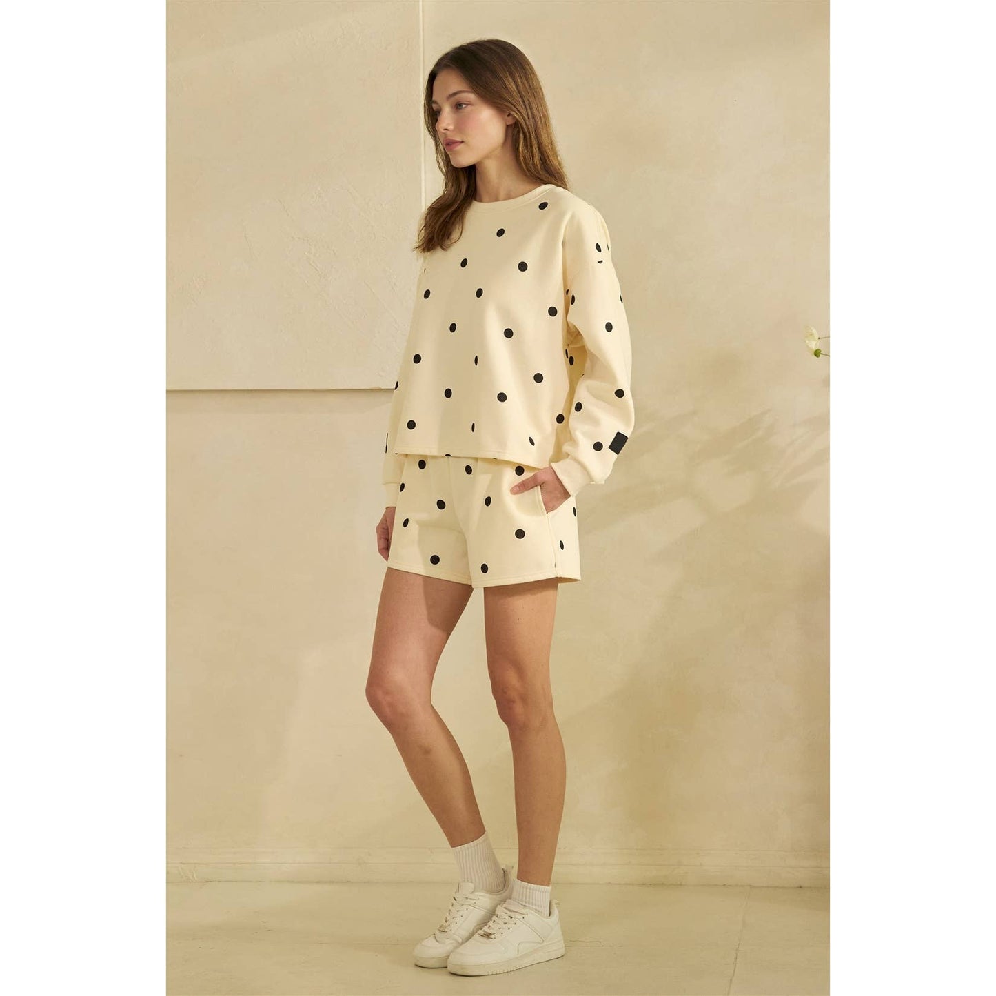 Polka Dot Lounge Shorts