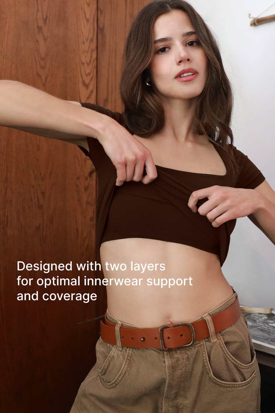 Square Neck Baby Tee