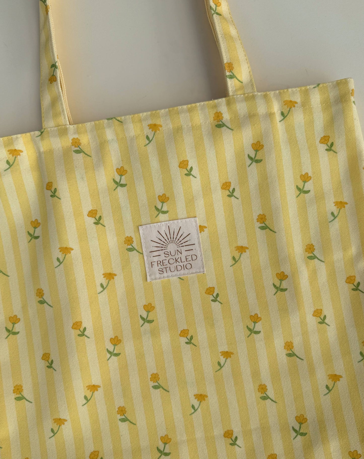 Lemon Blossom Tote Bag