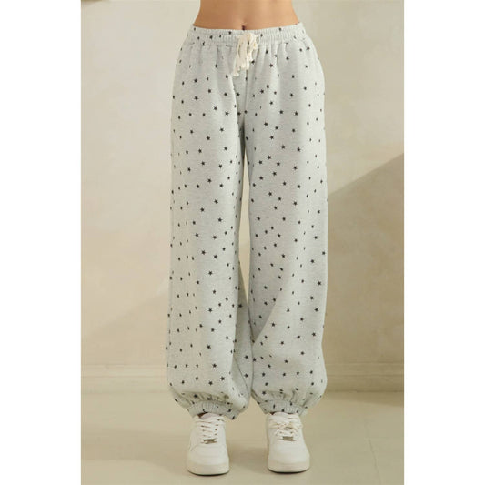 Polka Dot Sweat Pants