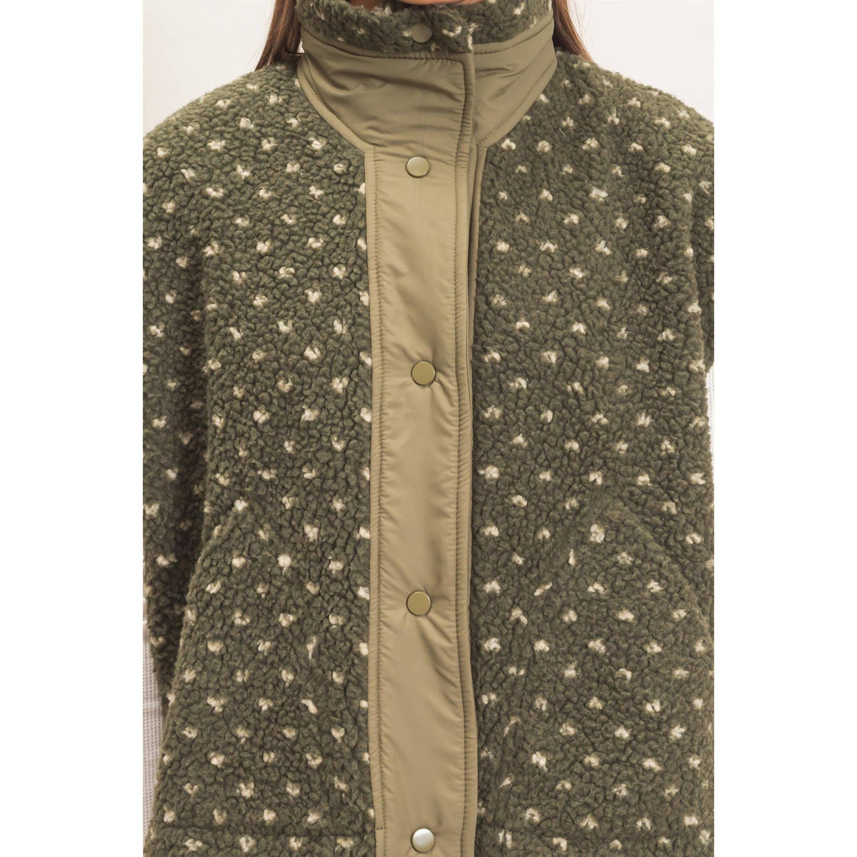 Dotty Sherpa Vest