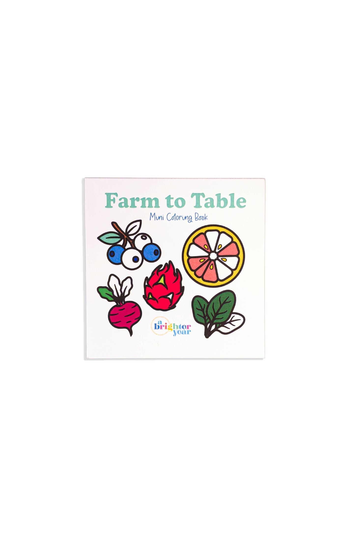 Farm To Table Mini Coloring Book