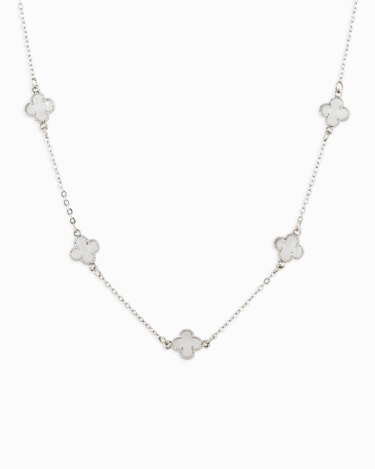 Clover Station Necklace