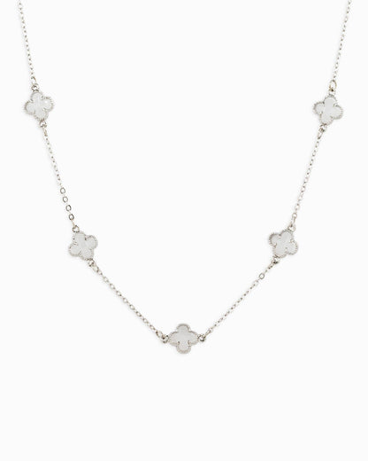 Clover Station Necklace