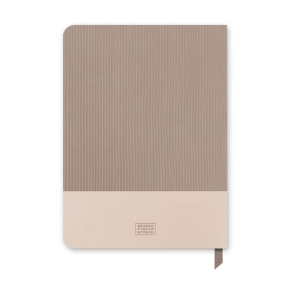 2026 Desert Taupe Large Dual-Textured Planner