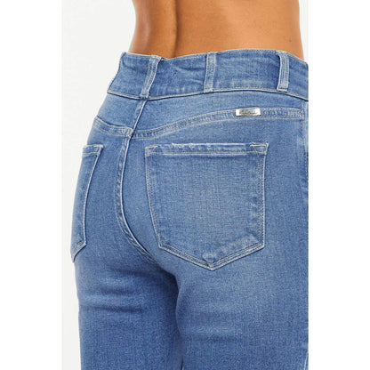 Plus Mom Jean | Medium Wash