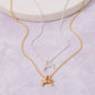 Secret Box | Double Cross Pendant Necklace