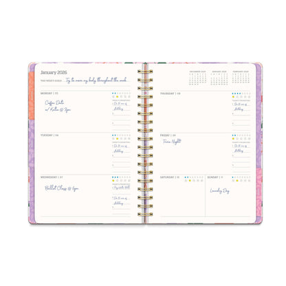 2026 Secret Garden Tri-Tab Planner