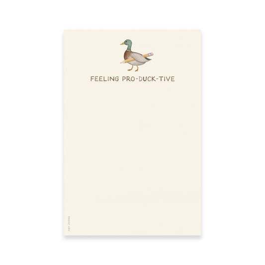 Feeling Productive Notepad