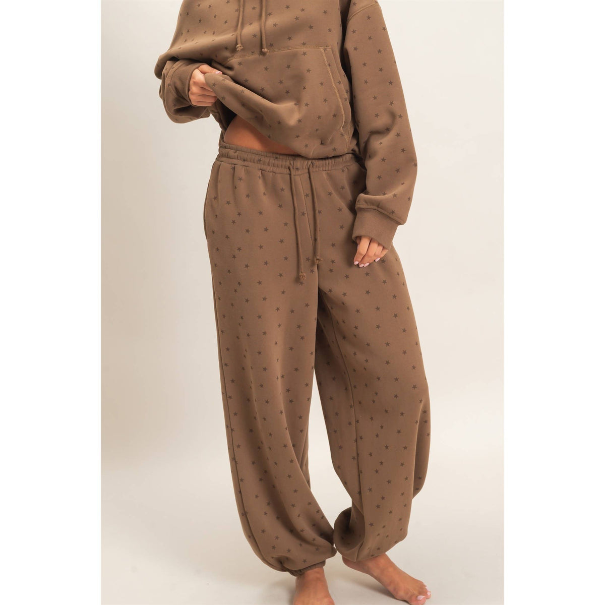 Starstruck Elastic Waist Jogger Pants